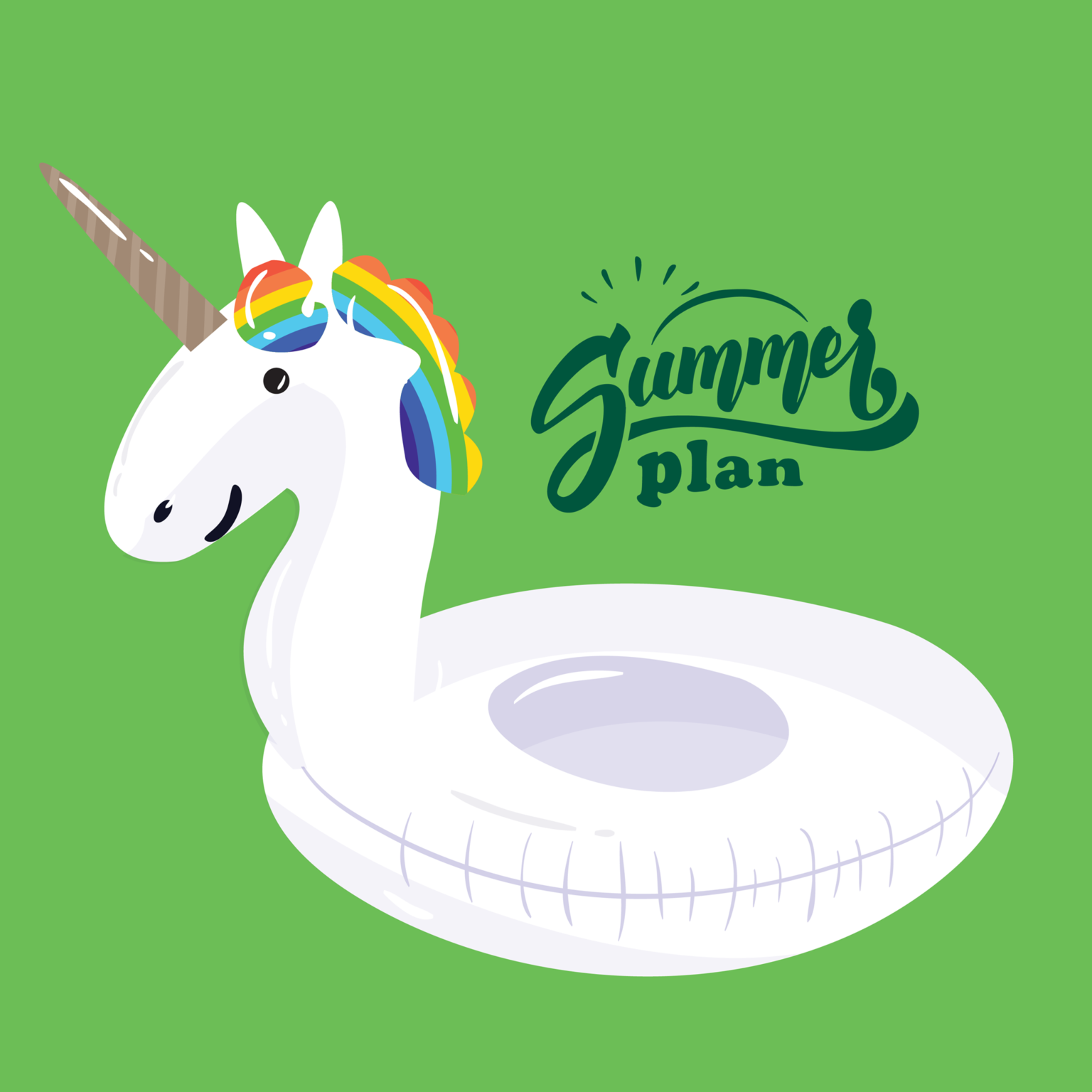 cambia el unicornio por este